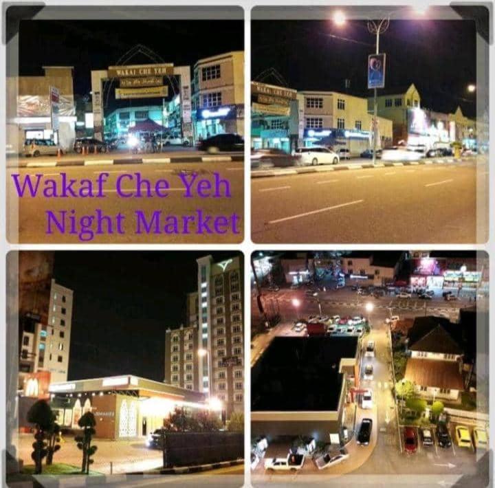 Risqi Apartment 2 Bedroom Wakaf Che Yeh Kota Bharu Exteriör bild